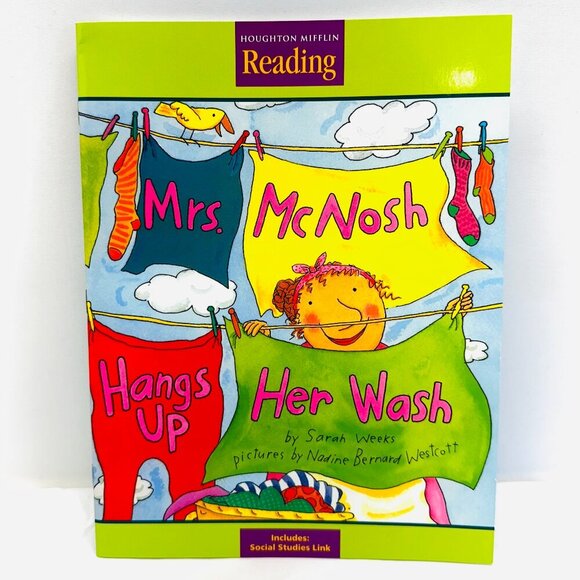 Mrs. McNosh Hangs Up Her Wash Paperback By Weeks, Sarah BRAND NEW - Picture 1 of 3